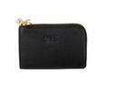 Card Case Black with Palm Tree