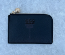 Card Case Black with Palm Tree