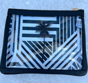#4 Nudie Black Pouch with Palm Tree