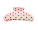 Big Effing Clip in Blush Polka Dot