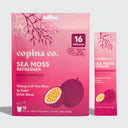 Passionfruit Sea Moss Refresher Drink - 16 Stick Pack Pouch