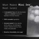 Mini Dew® Electrolytes & Trace Minerals, Hydration: Watermelon / Jar