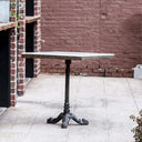 Avignon Bistro Table with Marble Square