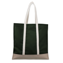 Market Tote: Navy Canvas / Navy Steeletex