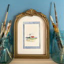 Mini Watercolor Painting Kit: Lighthouse