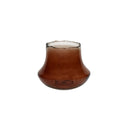 Famiglia Amber Vase Glass - Small