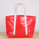 Big Sur Splash Tote: Olive / 22"W x 14"H x 8" D