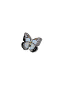 Hand-painted Mini Monarch Butterfly Claw Hair Clip | Eco-Friendly: Orange