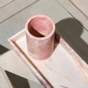 Pink Marble Bottle Cooler