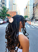Hand-painted Seashell Claw Hair Clip | Eco-Friendly: Golden Sand