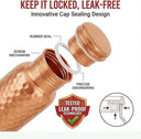 STORE INDYA Copper Water Bottle – 30 oz | 100% Pure Copper