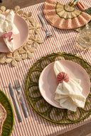Toquilla Frilly hand fan