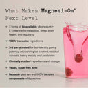 Magnesi-Om® Magnesium Powder + L-Theanine for Relaxation: Berry / Sticks