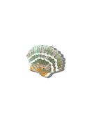 Hand-painted Seashell Claw Hair Clip | Eco-Friendly: Blue Mosaic