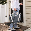 Steele Utility Tote: Olive Canvas