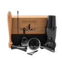 Craft Bar Set/Mixologist Cocktail Kit, Black (14 Piece)