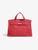 Handmade Boatkin Premium Cotton Canvas Bag Solid Color : Olive Green