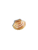 Hand-painted Seashell Claw Hair Clip | Eco-Friendly: Blue Mosaic
