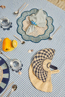 Toquilla Frilly Hand Fan