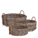 Set of 3 Cameo Baskets