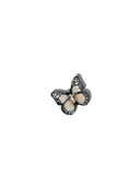 Hand-painted Mini Monarch Butterfly Claw Hair Clip | Eco-Friendly: Orange