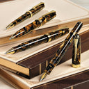 True Writer Classic Golden Dark Tortoise Pen: Rollerball