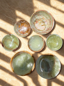 Green Earthy Onyx Bowl - 6"