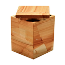 Teak Stone Square - Cannister