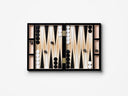 Lacquered Backgammon, Black