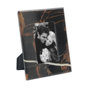Black & Gold Marble 4x6 Frame