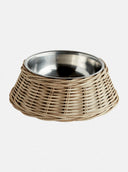 RATTAN PET BOWL