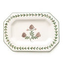 HOLLY & PINECONES RECTANGLE SERVING PLATTER
